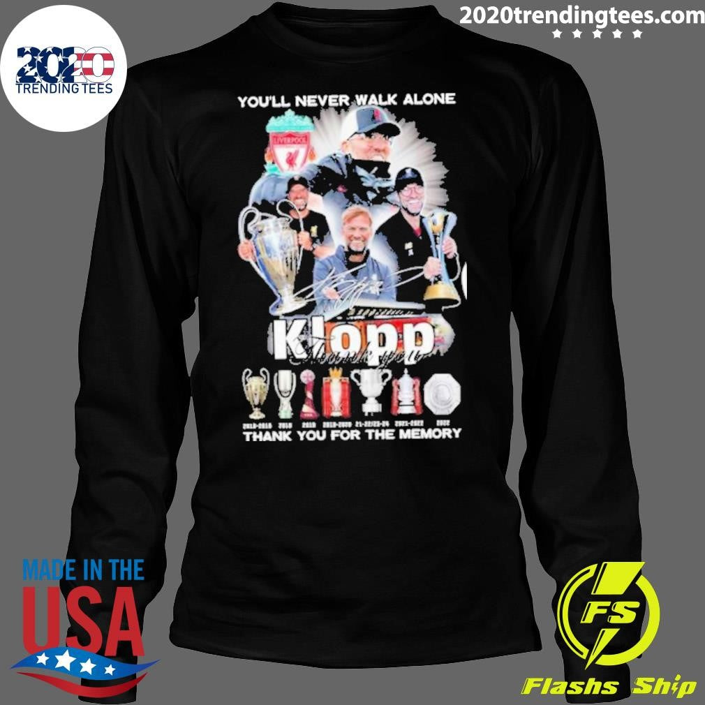 Funny Liverpool Jurgen Klopp The Eras Of Champions - Adult & Kids T-Shirts, Sweatshirts & Hoodies apparel design preview 4