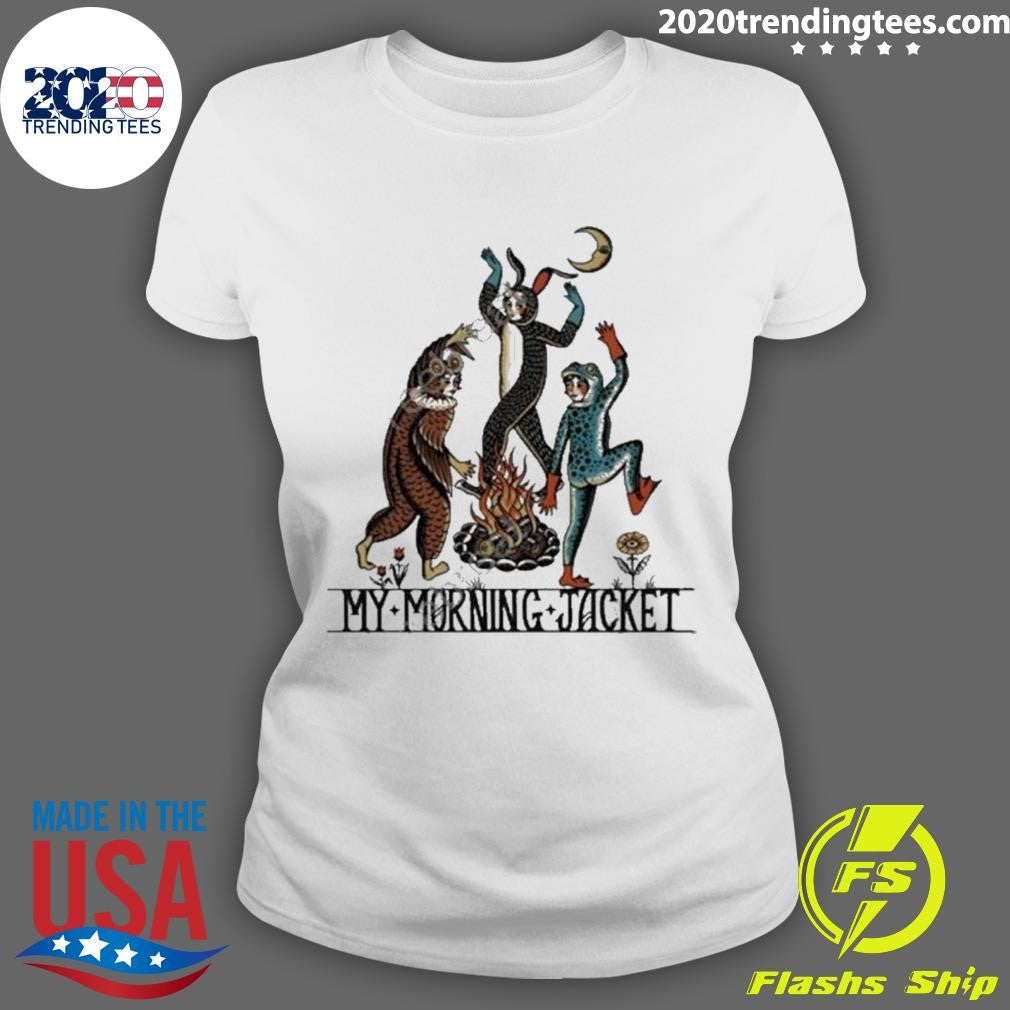 Funny My Morning Jacket Campfire - Adult & Kids T-Shirts, Sweatshirts & Hoodies apparel design preview 3