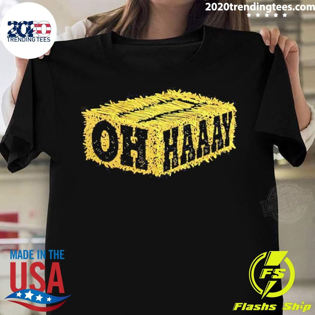 Funny Oh Haaay Straw - Adult & Kids T-Shirts, Sweatshirts & Hoodies apparel design preview 1