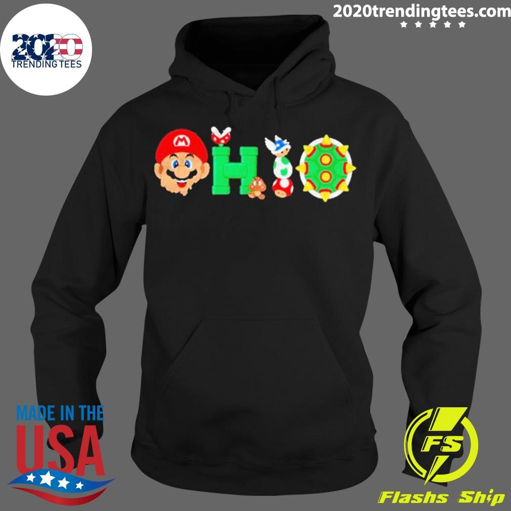 Funny Ohio Super Mario - Adult & Kids T-Shirts, Sweatshirts & Hoodies apparel design preview 2