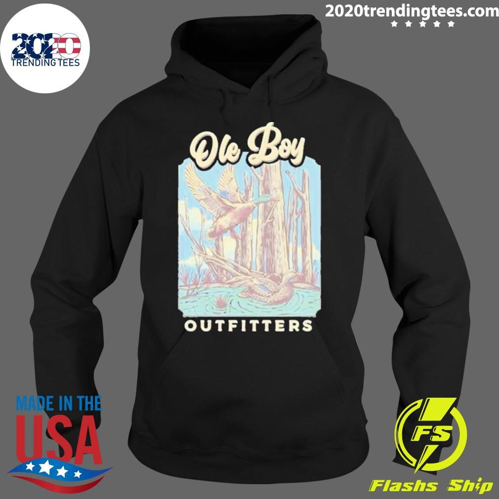 Funny Ole Boy Outfitters Mallard Marsh - Adult & Kids T-Shirts, Sweatshirts & Hoodies apparel design preview 2