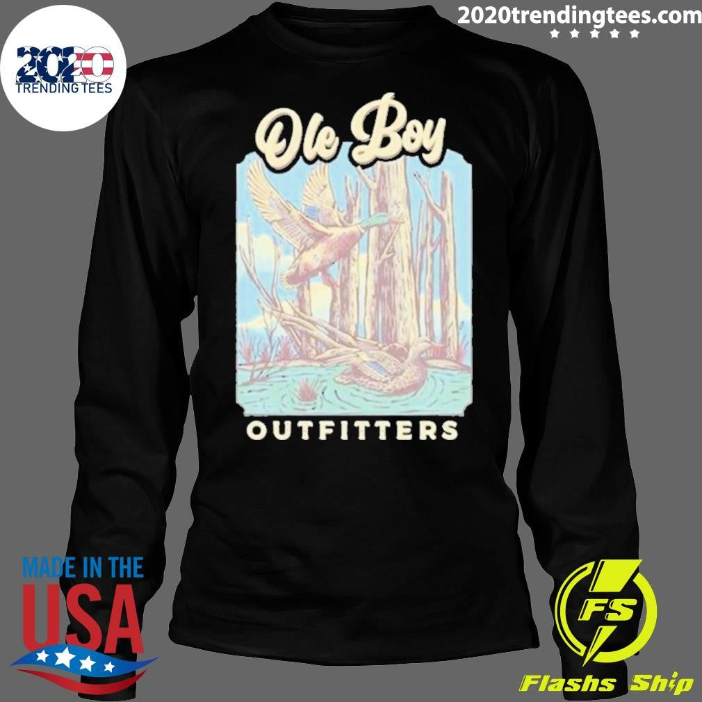 Funny Ole Boy Outfitters Mallard Marsh - Adult & Kids T-Shirts, Sweatshirts & Hoodies apparel design preview 4