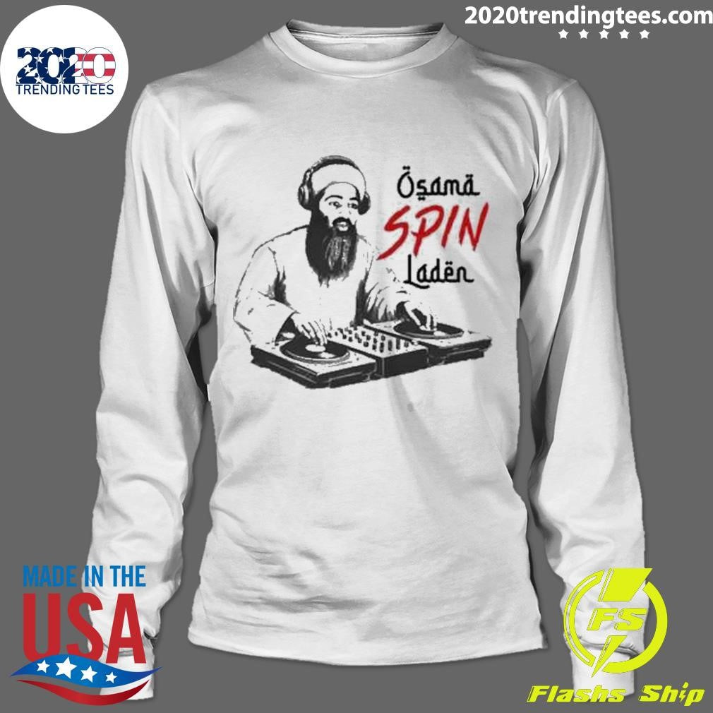 Funny Osama Spin Laden - Adult & Kids T-Shirts, Sweatshirts & Hoodies apparel design preview 4