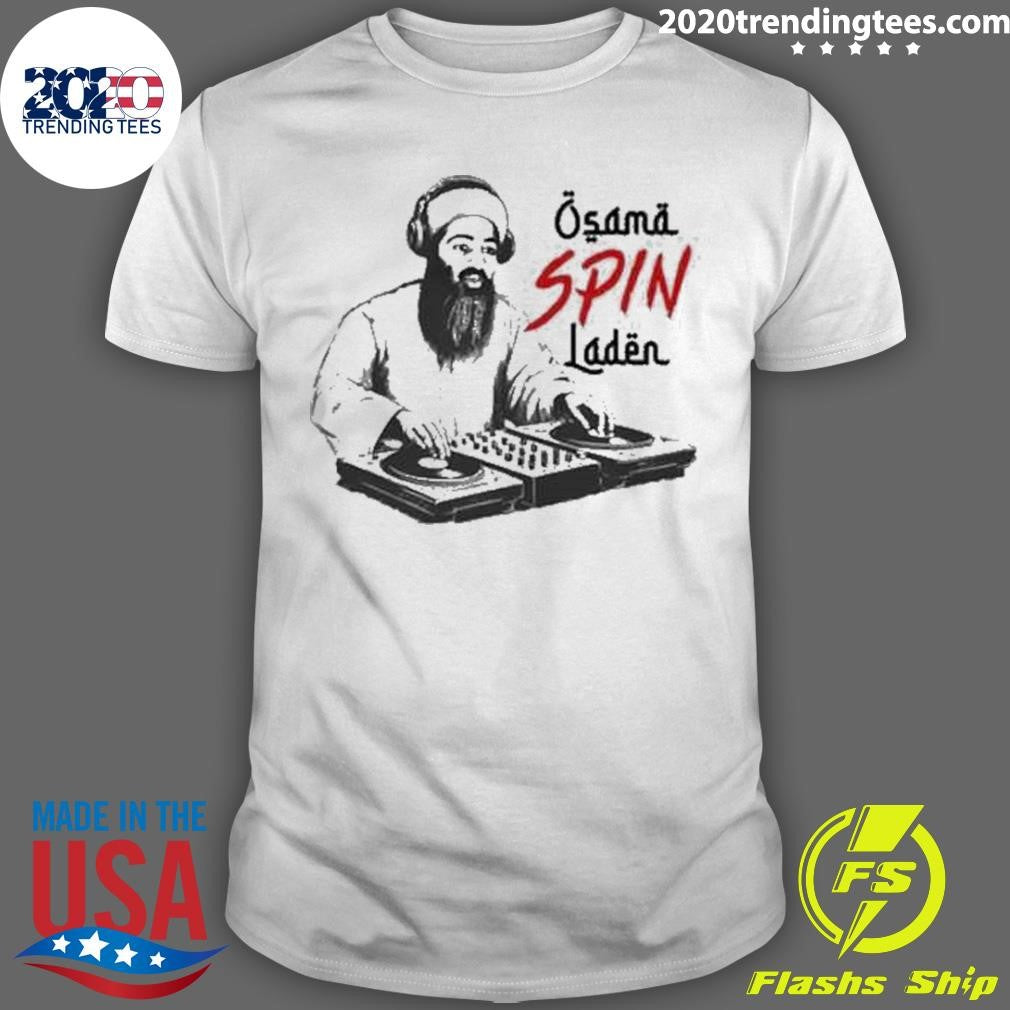 Funny Osama Spin Laden - Adult & Kids T-Shirts, Sweatshirts & Hoodies apparel design preview 1