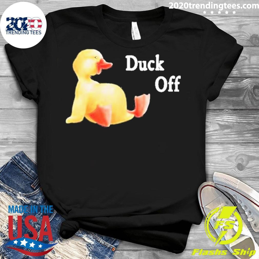 Funny Sadie Crowell Duck Off - Adult & Kids T-Shirts, Sweatshirts & Hoodies apparel design preview 3