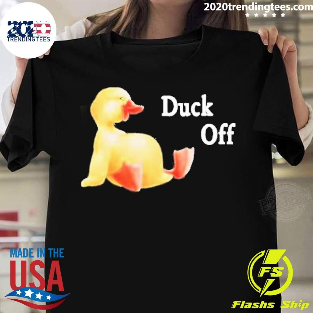 Funny Sadie Crowell Duck Off - Adult & Kids T-Shirts, Sweatshirts & Hoodies apparel design preview 1