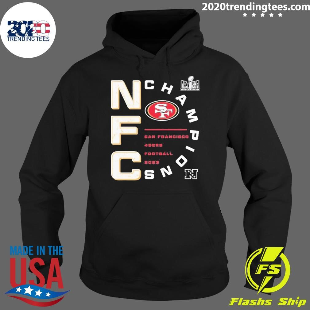 Funny San Francisco 49ers Football 2023 Nfc Champions - Adult & Kids T-Shirts, Sweatshirts & Hoodies apparel design preview 2
