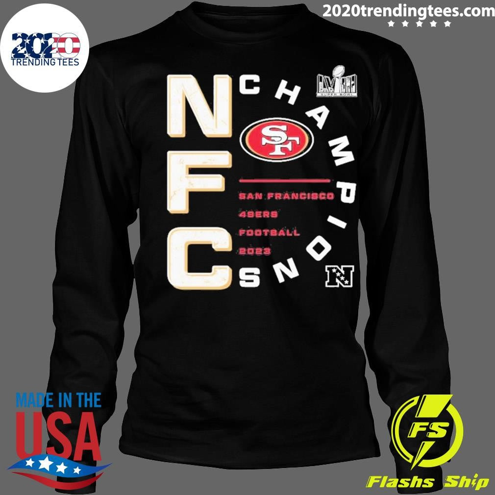 Funny San Francisco 49ers Football 2023 Nfc Champions - Adult & Kids T-Shirts, Sweatshirts & Hoodies apparel design preview 4