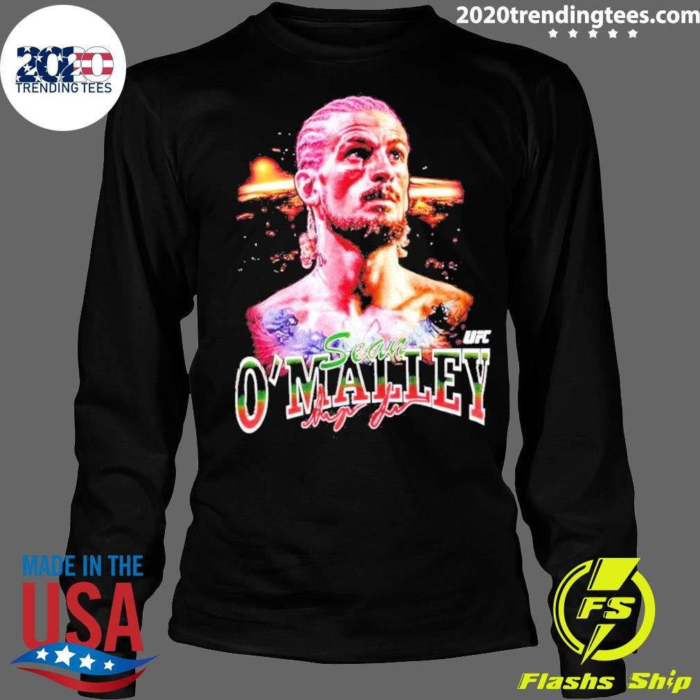 Funny Sean O'Malley UFC Signature - Adult & Kids T-Shirts, Sweatshirts & Hoodies apparel design preview 4