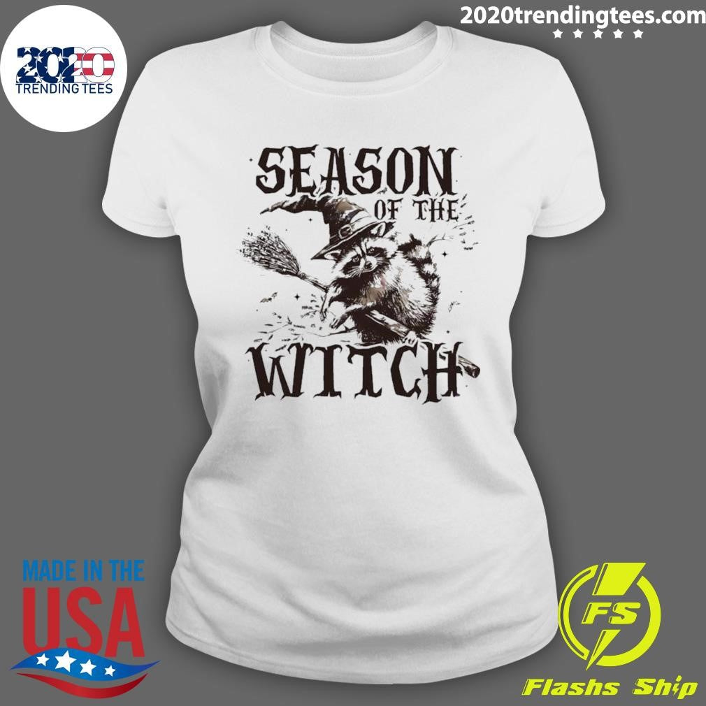 Funny Season Of The Witch Halloween 2024 Witchy - Adult & Kids T-Shirts, Sweatshirts & Hoodies apparel design preview 3