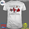 Funny Skeleton Texas Tech Basketball Bones - Adult & Kids T-Shirts, Sweatshirts & Hoodies apparel design preview 1