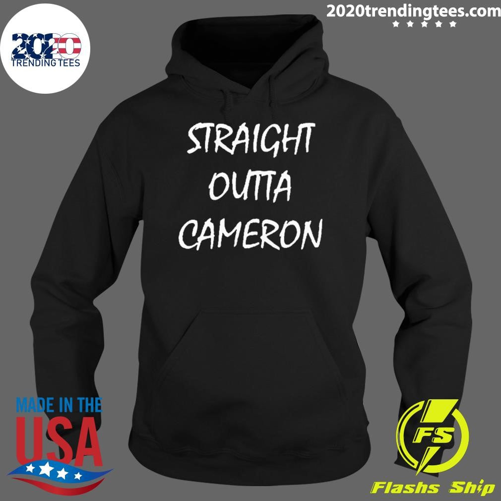 Funny Straight Outta Cameron - Adult & Kids T-Shirts, Sweatshirts & Hoodies apparel design preview 2