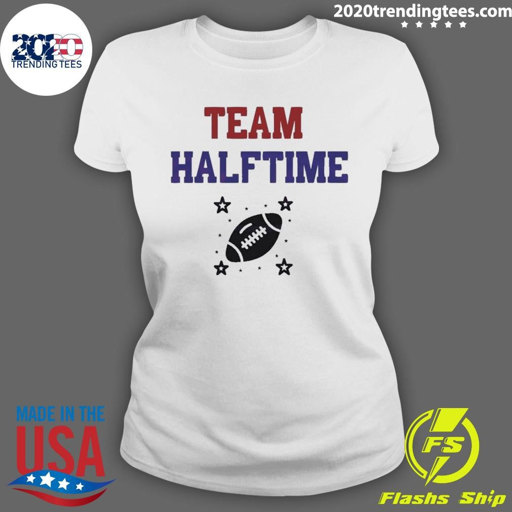 Funny Team Halftime American Super Bowl Party - Adult & Kids T-Shirts, Sweatshirts & Hoodies apparel design preview 3