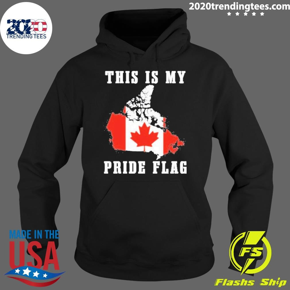 Funny This Is My Pride Flag Canada - Adult & Kids T-Shirts, Sweatshirts & Hoodies apparel design preview 2