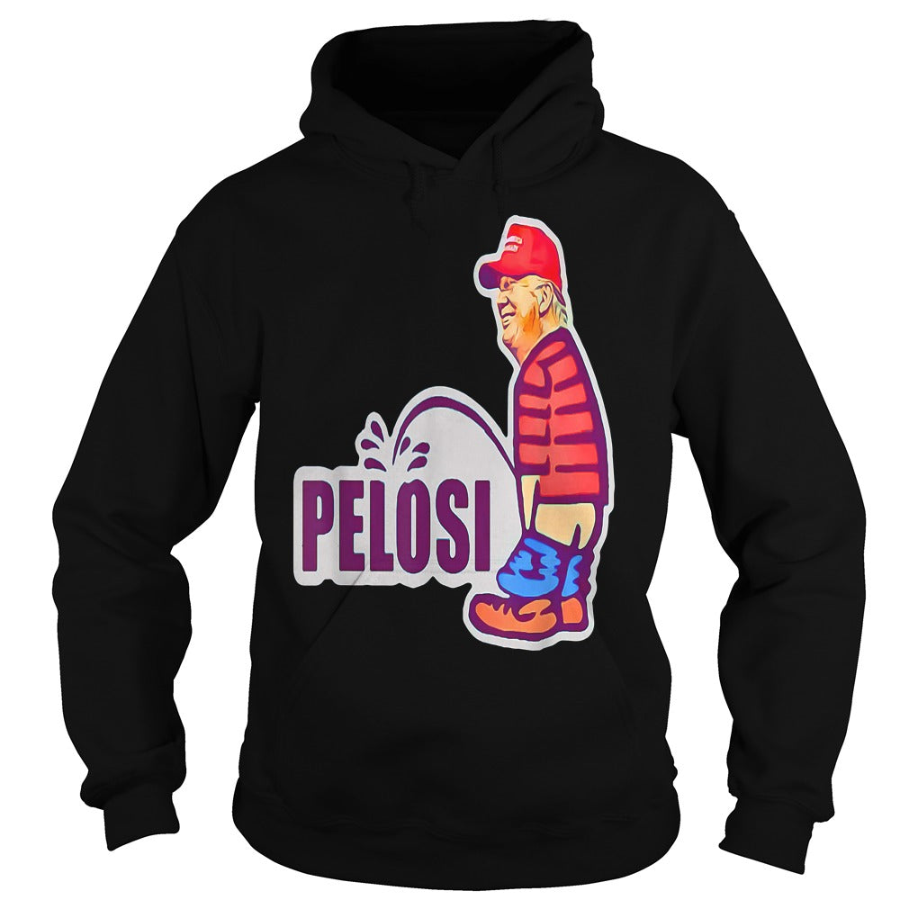 Funny Trump Pelosi - Adult & Kids T-Shirts, Sweatshirts & Hoodies apparel design preview 4