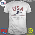 Funny USA Gymnastics 2024 - Adult & Kids T-Shirts, Sweatshirts & Hoodies apparel design preview 1