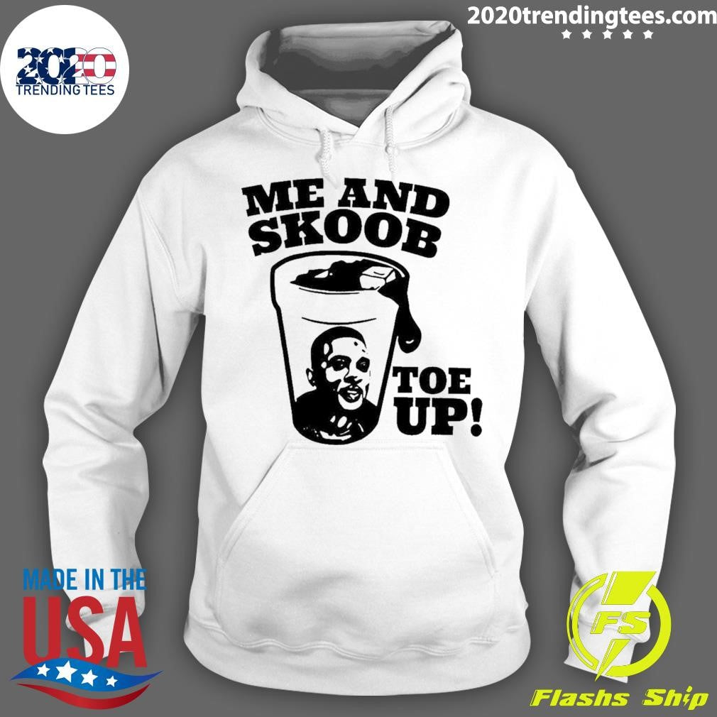 Funny boosie Badazz Me And Skoob Toe Up - Adult & Kids T-Shirts, Sweatshirts & Hoodies apparel design preview 2