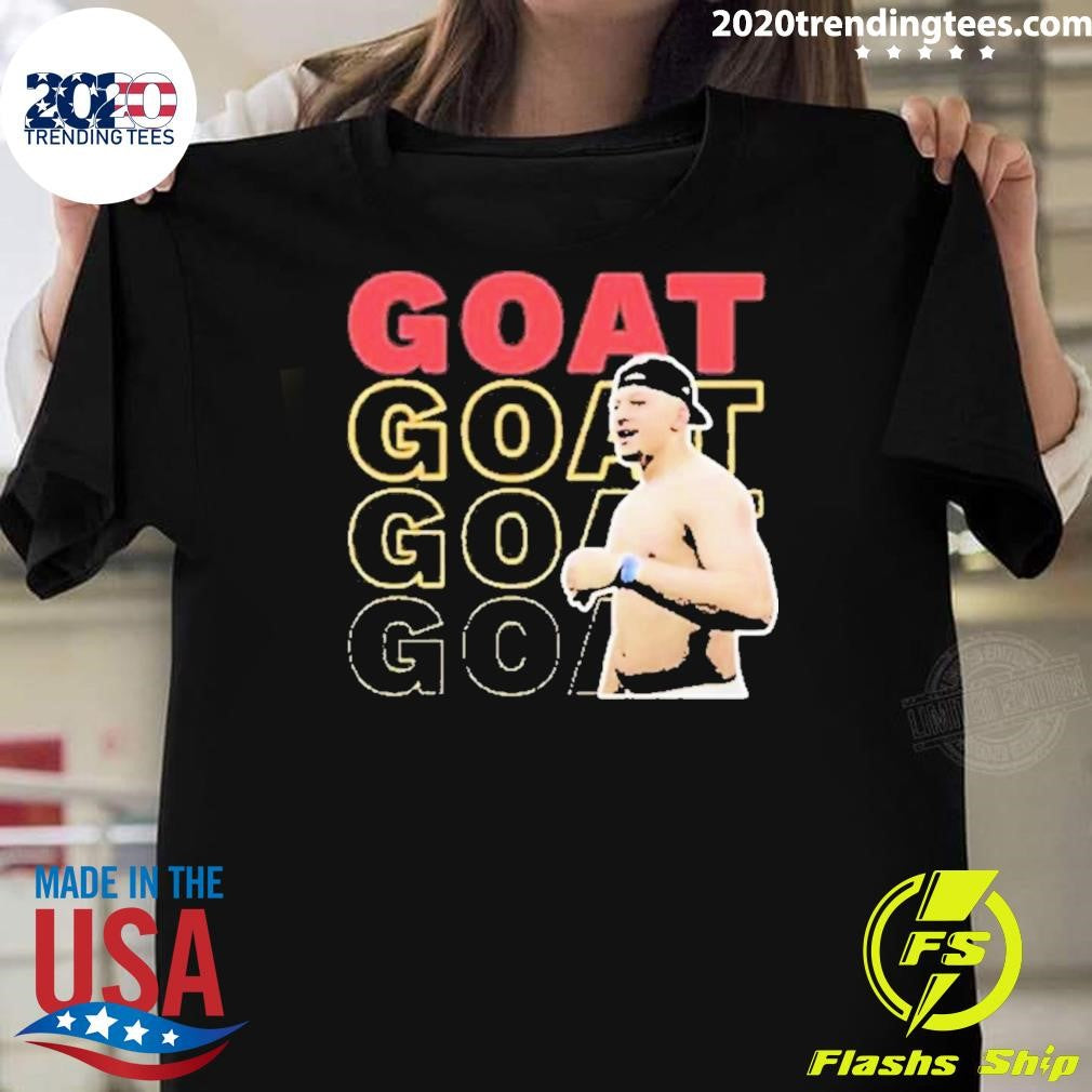 Funny chiefs Patrick Mahomes Goat - Adult & Kids T-Shirts, Sweatshirts & Hoodies apparel design preview 1