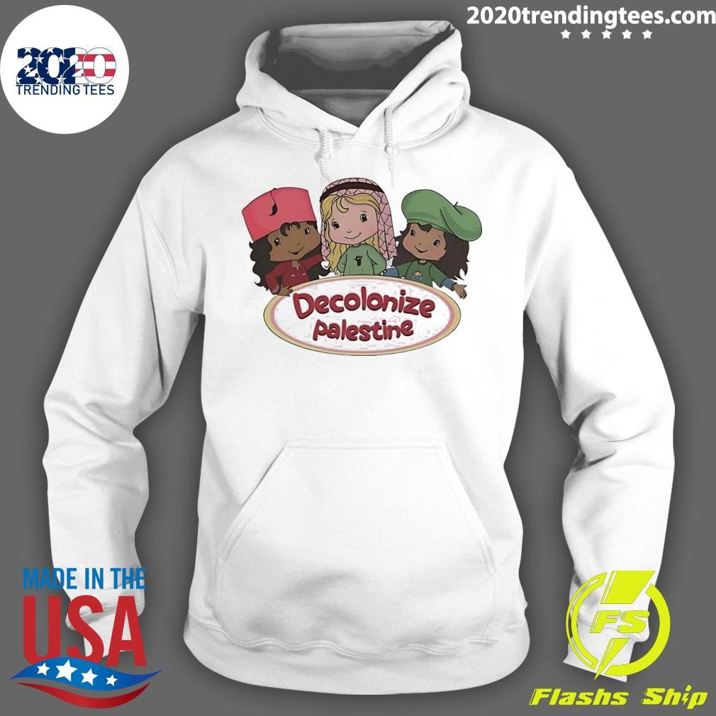 Funny decolonize Palestine - Adult & Kids T-Shirts, Sweatshirts & Hoodies apparel design preview 2