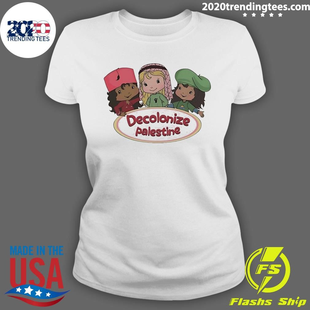 Funny decolonize Palestine - Adult & Kids T-Shirts, Sweatshirts & Hoodies apparel design preview 3