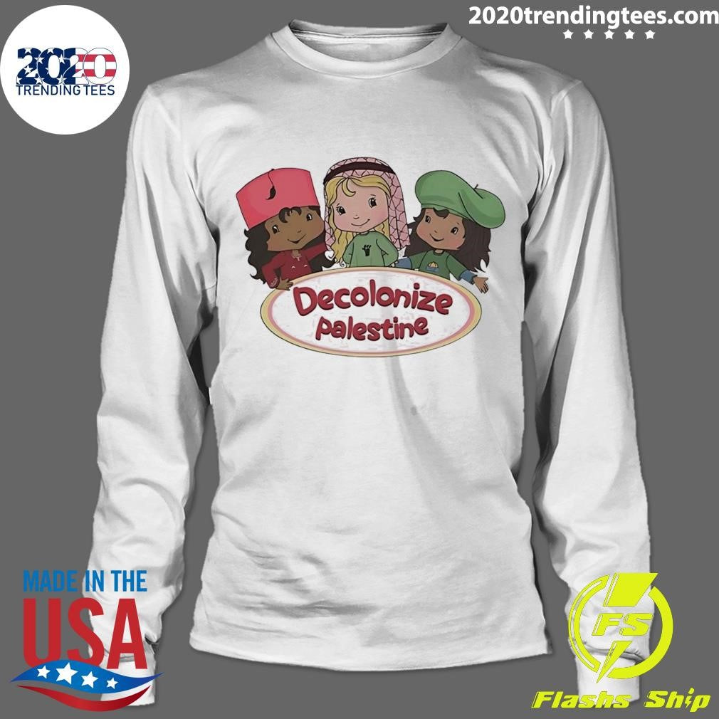 Funny decolonize Palestine - Adult & Kids T-Shirts, Sweatshirts & Hoodies apparel design preview 4