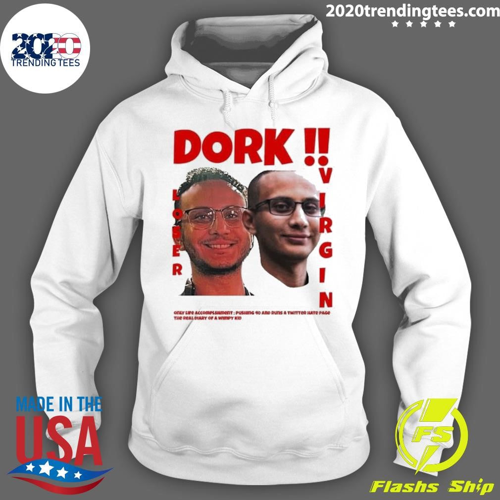 Funny dork Loser Virgin - Adult & Kids T-Shirts, Sweatshirts & Hoodies apparel design preview 2