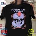 Funny funeral for a Friend Skull - Adult & Kids T-Shirts, Sweatshirts & Hoodies apparel design preview 1