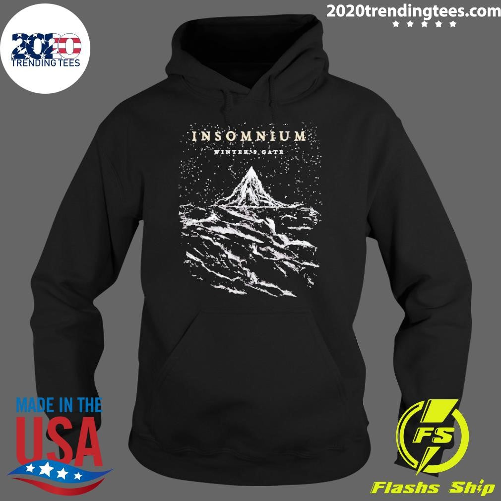 Funny insomnium Winter's Gate - Adult & Kids T-Shirts, Sweatshirts & Hoodies apparel design preview 2