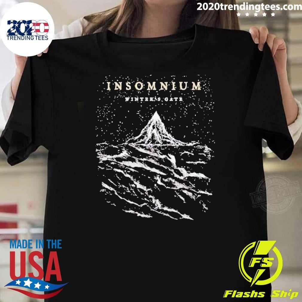 Funny insomnium Winter's Gate - Adult & Kids T-Shirts, Sweatshirts & Hoodies apparel design preview 1
