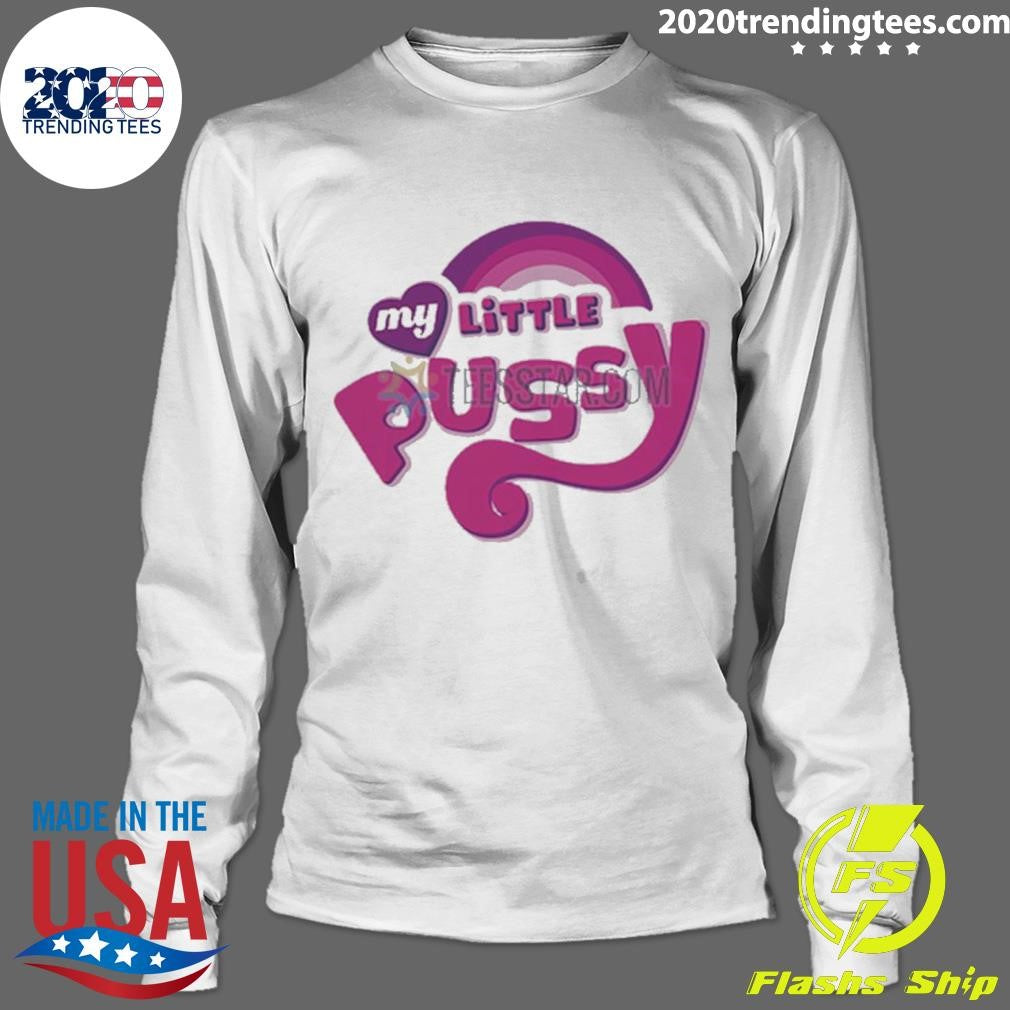 Funny my Little Pussy Logo Parody - Adult & Kids T-Shirts, Sweatshirts & Hoodies apparel design preview 4