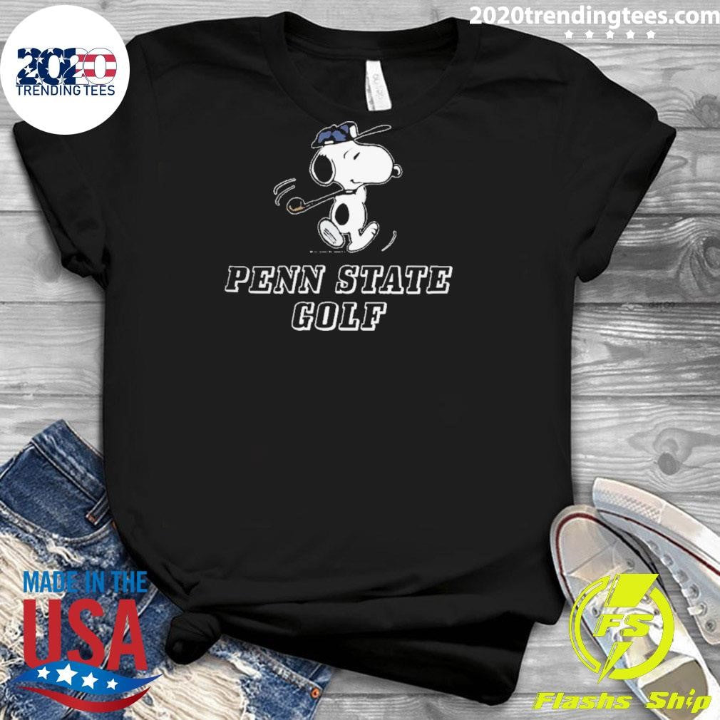 Funny peanuts Penn State Golf 2024 - Adult & Kids T-Shirts, Sweatshirts & Hoodies apparel design preview 3