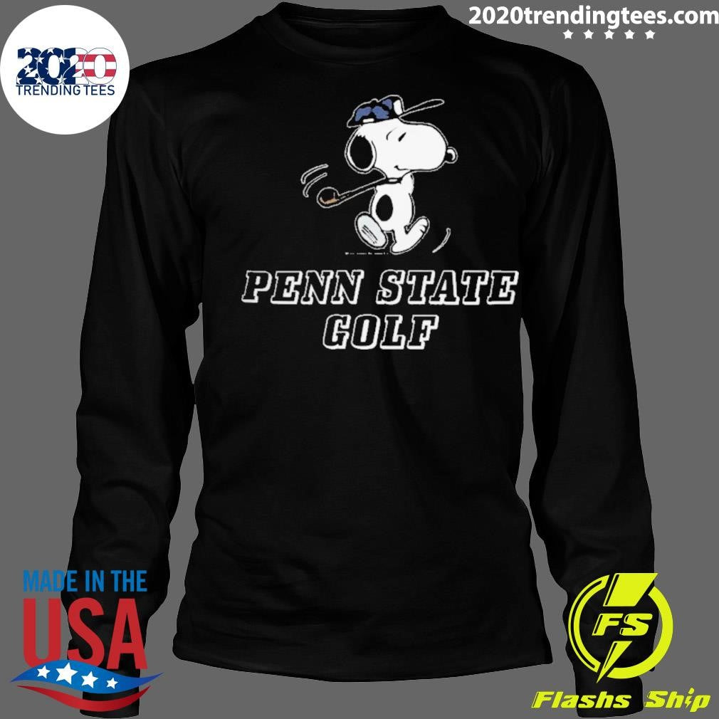 Funny peanuts Penn State Golf 2024 - Adult & Kids T-Shirts, Sweatshirts & Hoodies apparel design preview 4