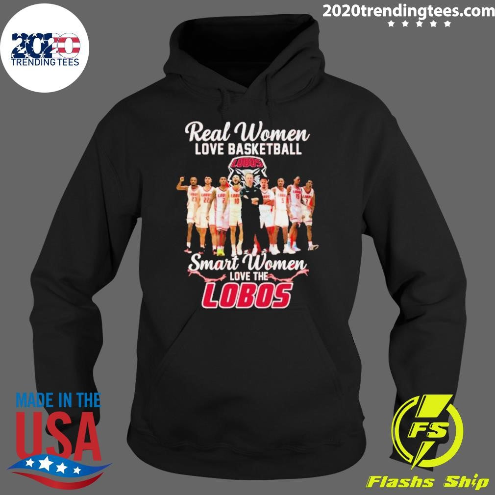 Funny real Women Love Basketball Smart The New Mexico - Adult & Kids T-Shirts, Sweatshirts & Hoodies apparel design preview 2