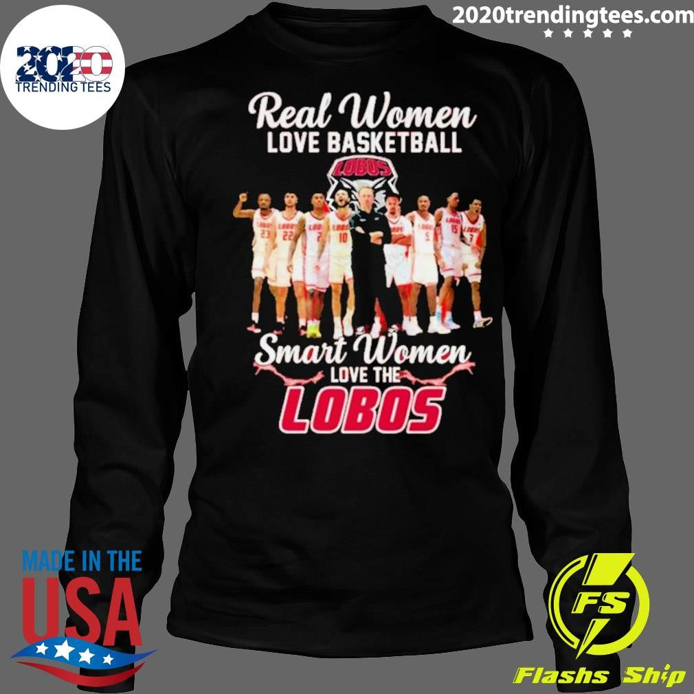 Funny real Women Love Basketball Smart The New Mexico - Adult & Kids T-Shirts, Sweatshirts & Hoodies apparel design preview 4