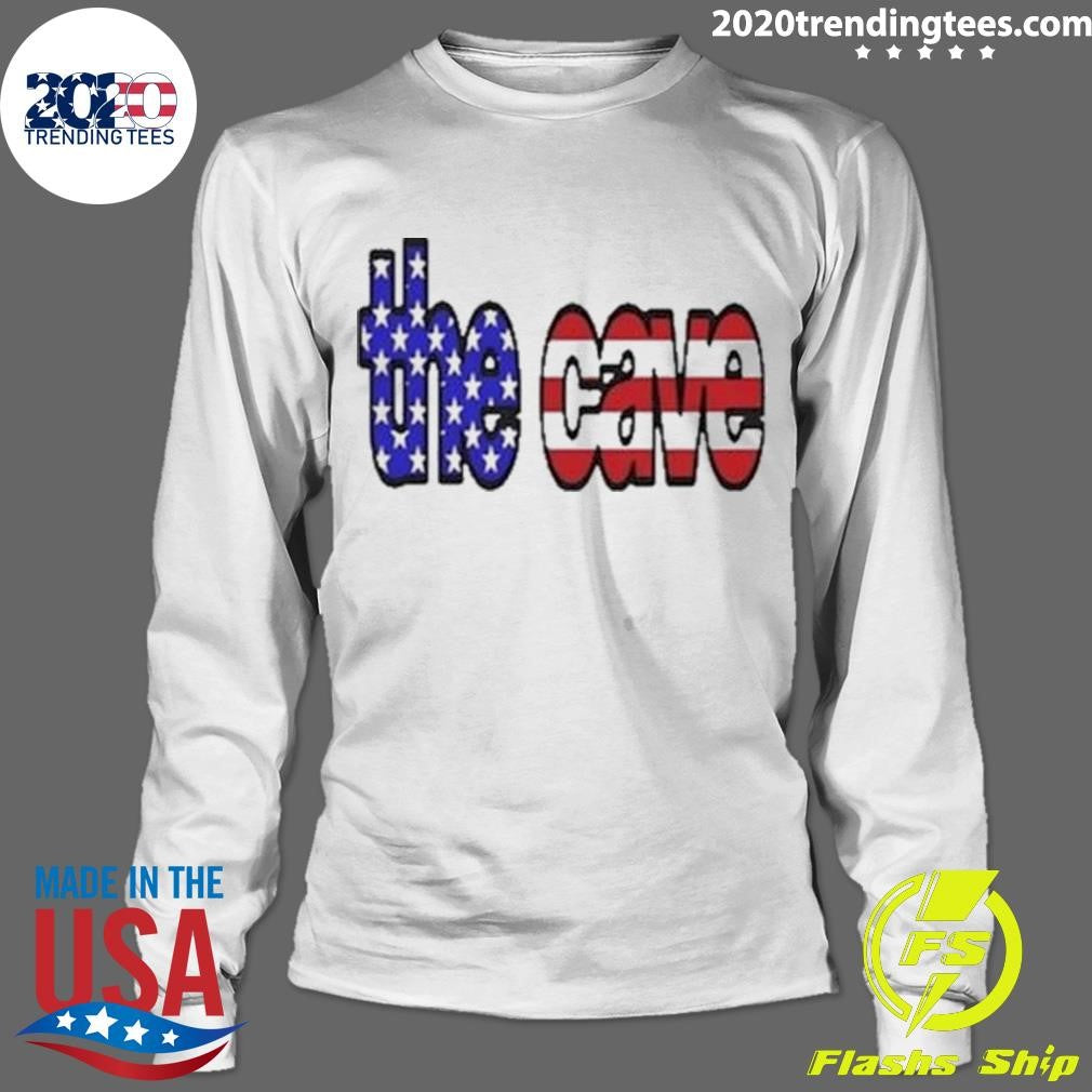 Funny the Cave Usa Flag - Adult & Kids T-Shirts, Sweatshirts & Hoodies apparel design preview 4