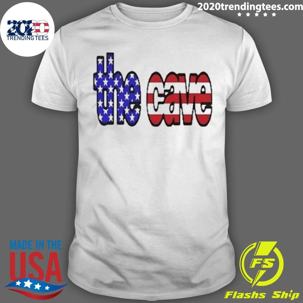 Funny the Cave Usa Flag - Adult & Kids T-Shirts, Sweatshirts & Hoodies apparel design preview 1