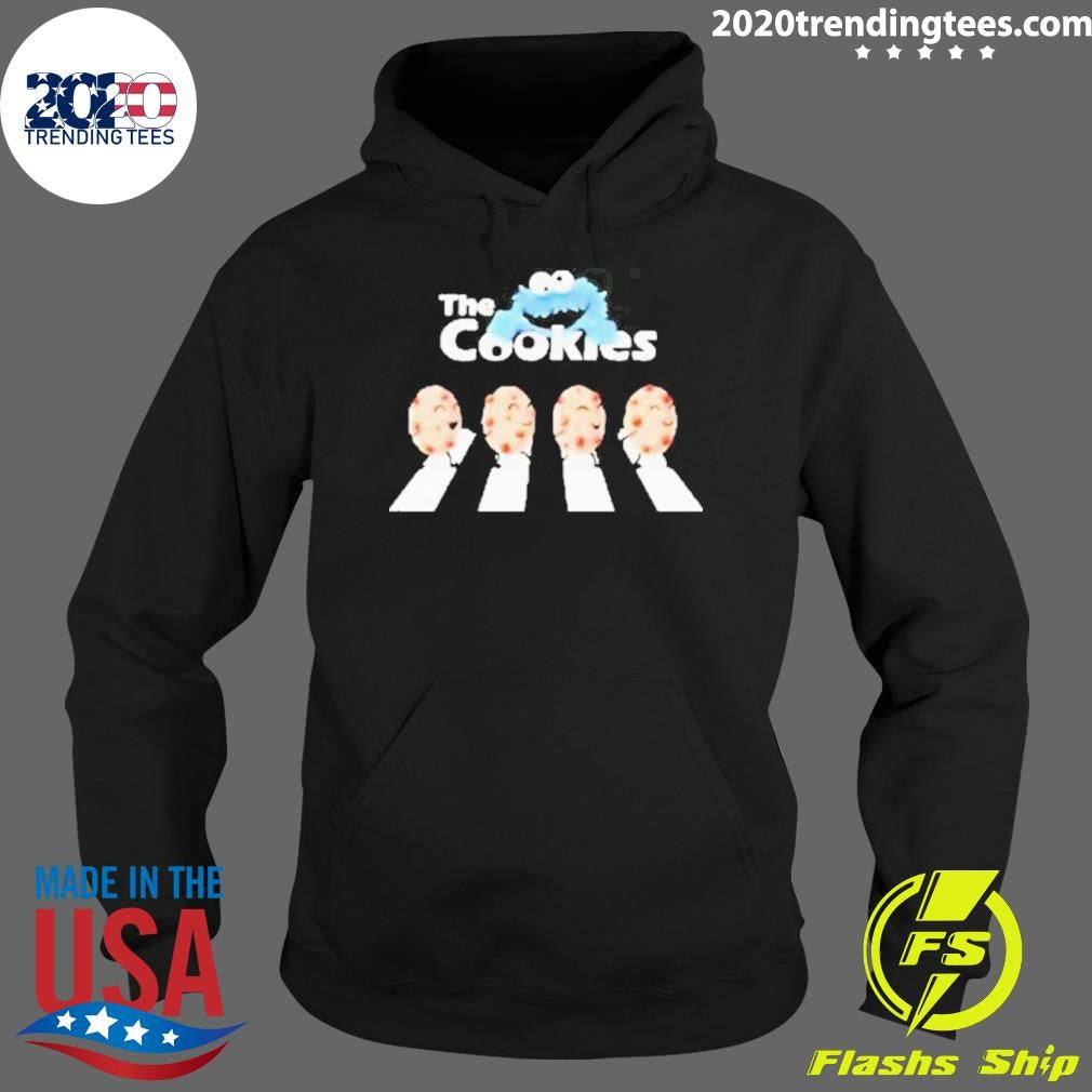 Funny the Cookies Abbey Road - Adult & Kids T-Shirts, Sweatshirts & Hoodies apparel design preview 2