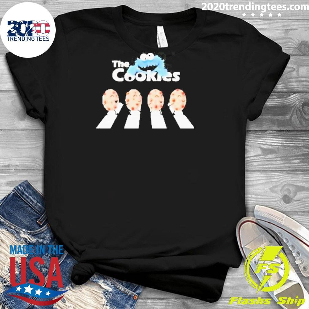 Funny the Cookies Abbey Road - Adult & Kids T-Shirts, Sweatshirts & Hoodies apparel design preview 3