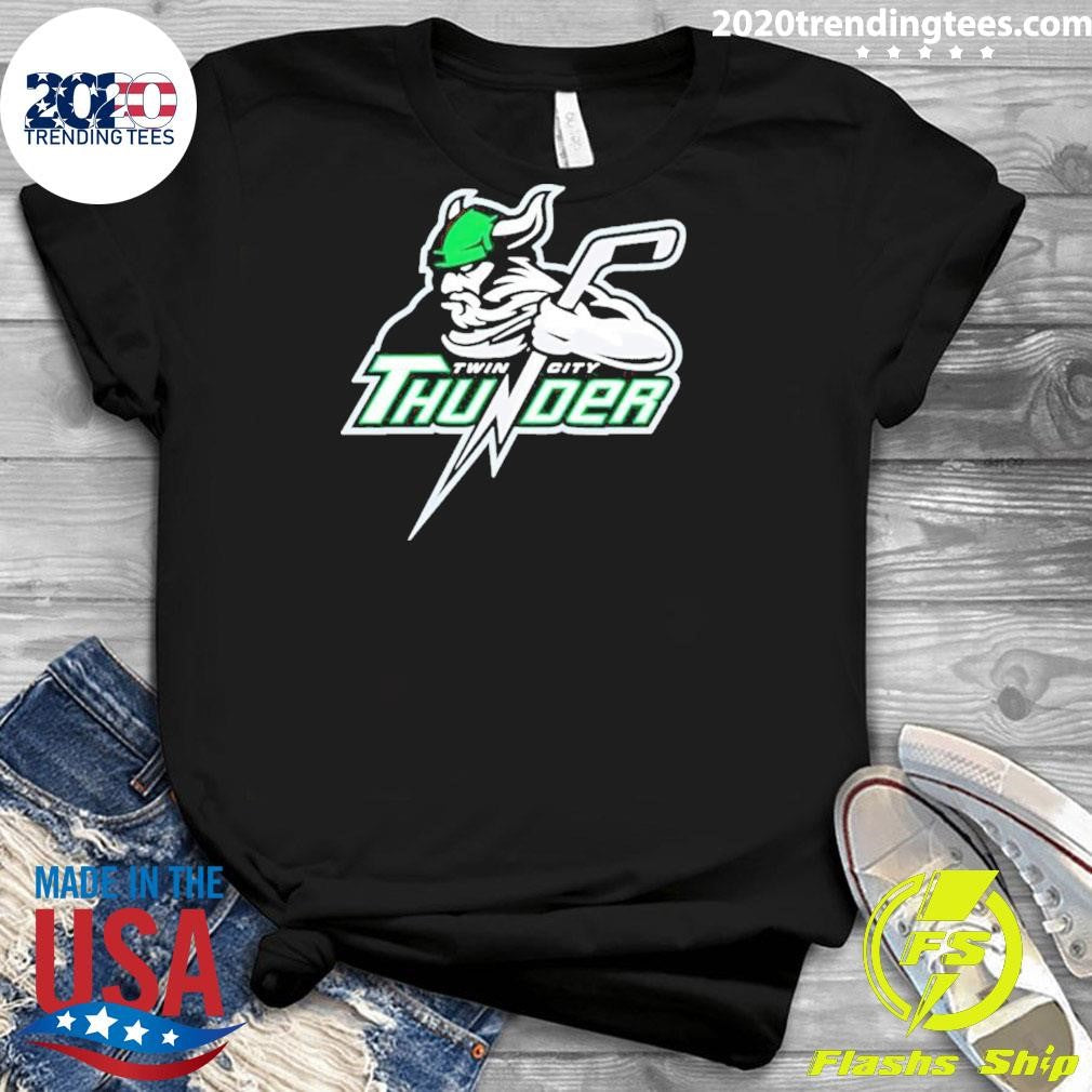 Funny twin City Thunder Classic - Adult & Kids T-Shirts, Sweatshirts & Hoodies apparel design preview 3