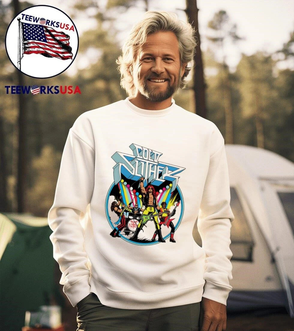 Cold Slither Rock Band Graphic Art - Adult & Kids T-Shirts, Sweatshirts & Hoodies apparel design preview 3