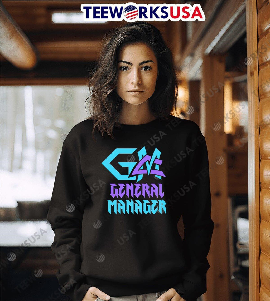 GM general manager design - Adult & Kids T-Shirts, Sweatshirts & Hoodies apparel design preview 3