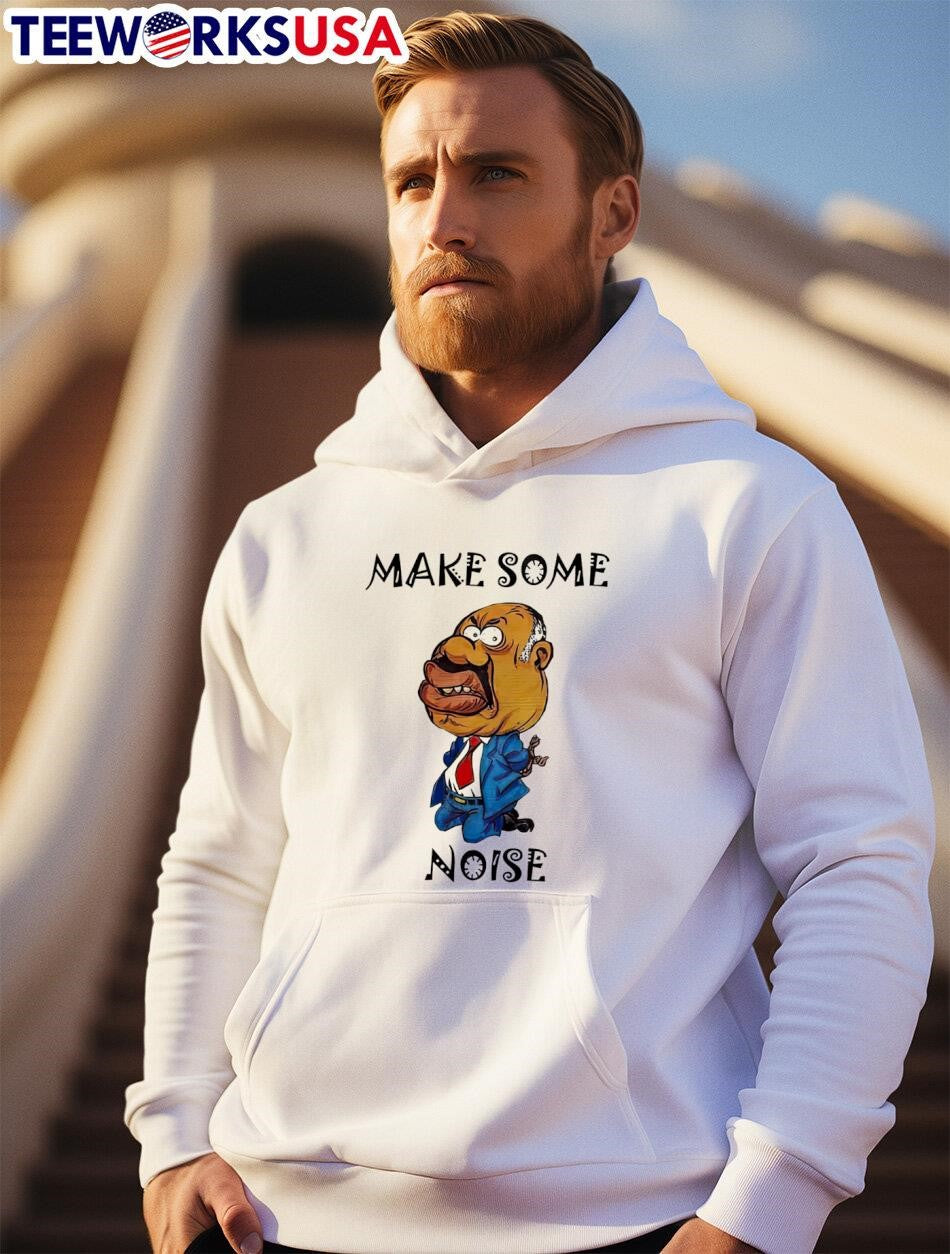 Gabriel Oguda Make Some Noise - Adult & Kids T-Shirts, Sweatshirts & Hoodies apparel design preview 2