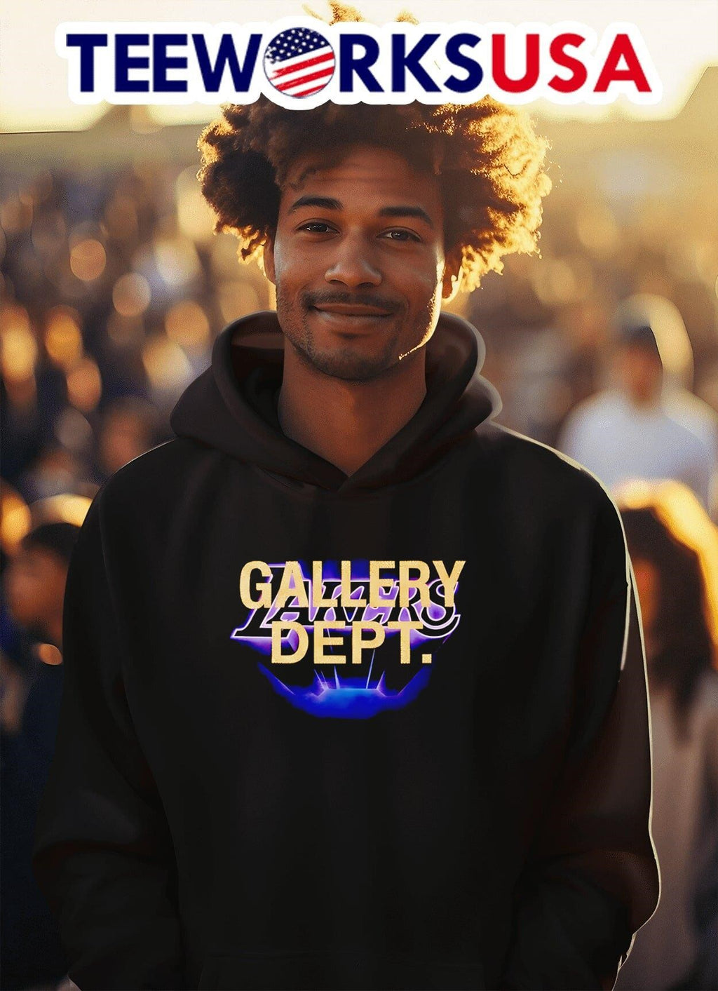 Gallery Dept Lakers - Adult & Kids T-Shirts, Sweatshirts & Hoodies apparel design preview 2