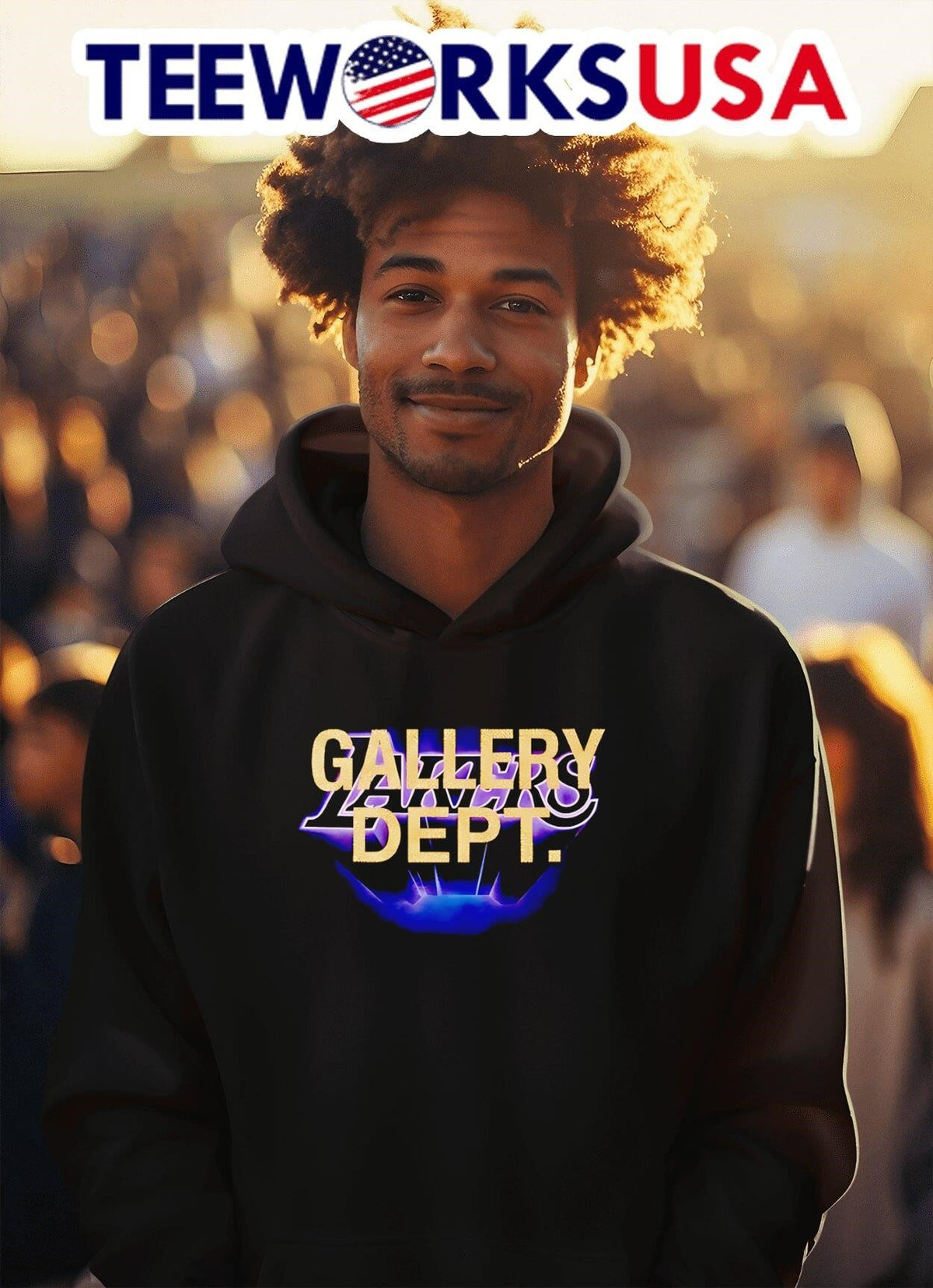 Gallery Dept Lakers - Adult & Kids T-Shirts, Sweatshirts & Hoodies apparel design preview 2