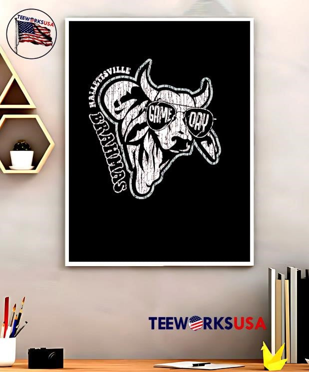 Game Day HB Distressed - Adult & Kids T-Shirts, Sweatshirts & Hoodies apparel design preview 5