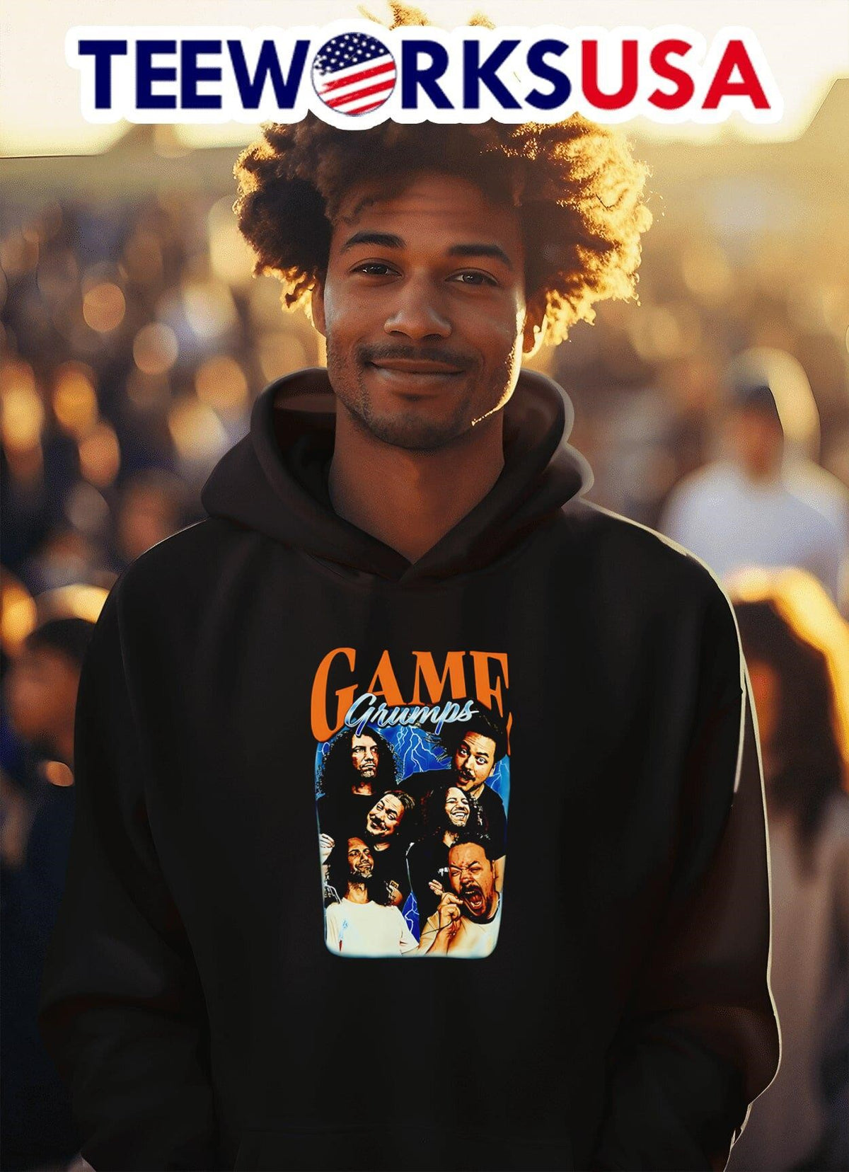 Game Grumps bootleg photo - Adult & Kids T-Shirts, Sweatshirts & Hoodies apparel design preview 2