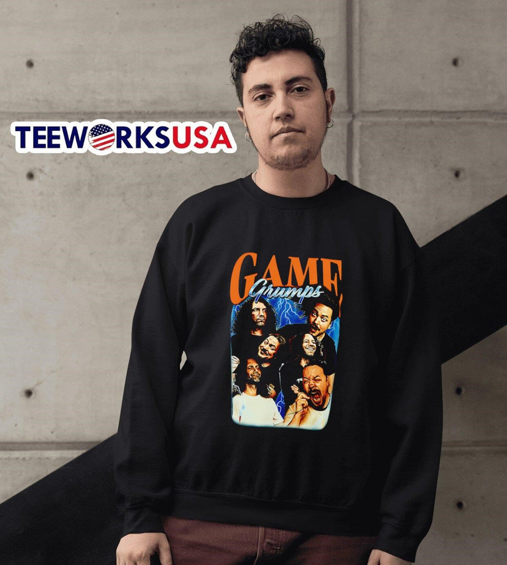 Game Grumps bootleg photo - Adult & Kids T-Shirts, Sweatshirts & Hoodies apparel design preview 6