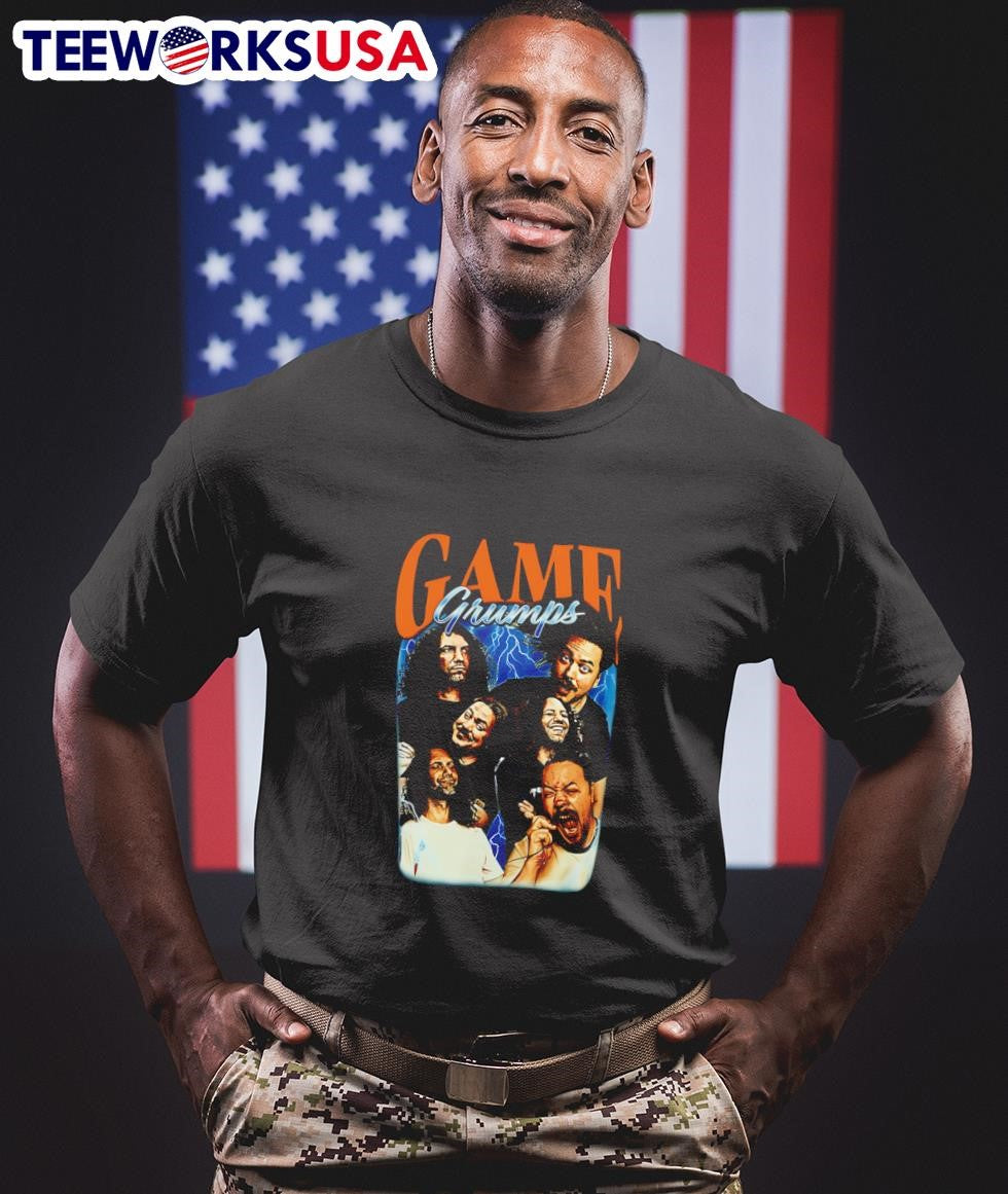 Game Grumps bootleg photo - Adult & Kids T-Shirts, Sweatshirts & Hoodies apparel design preview 1