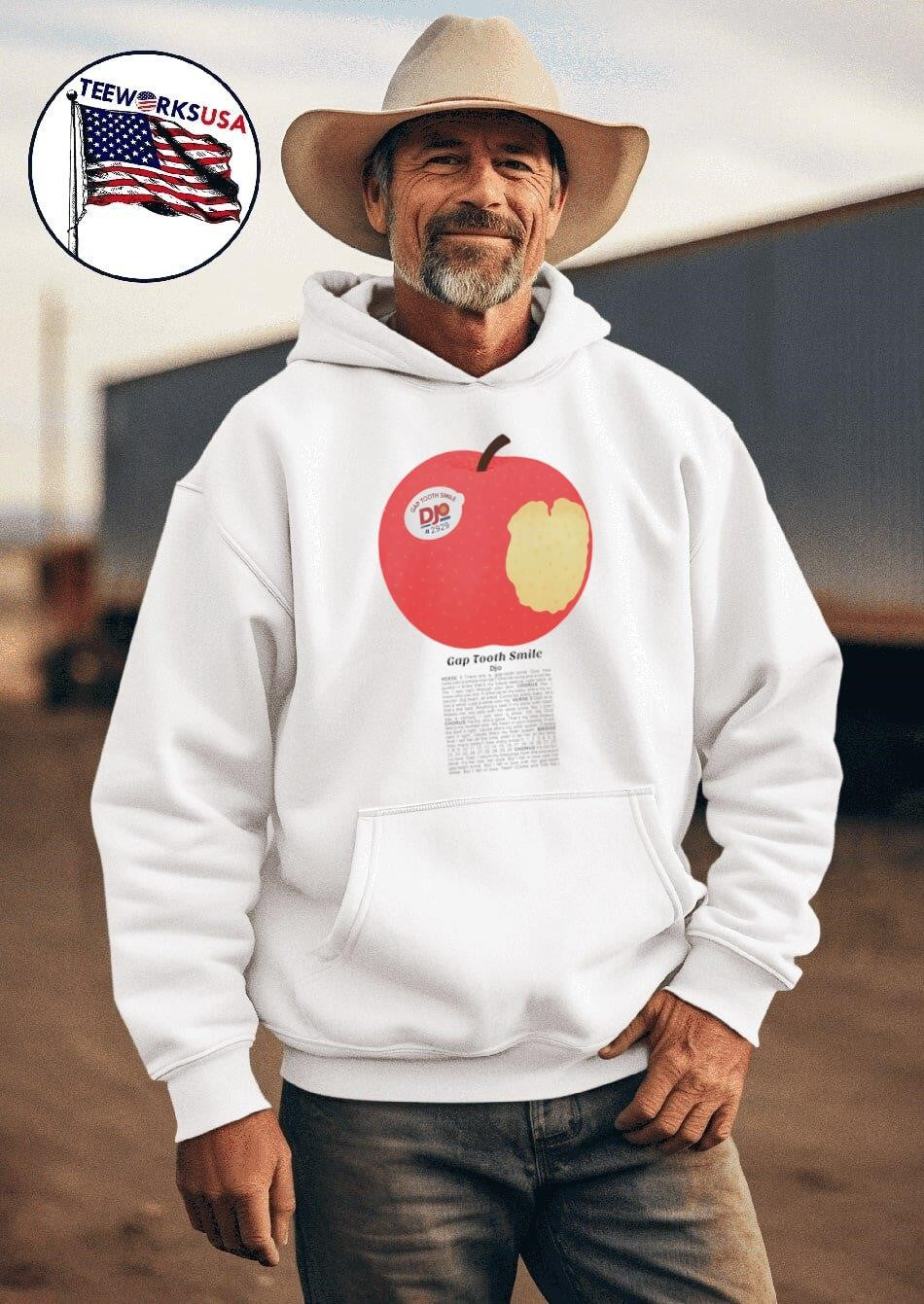 Gap tooth smile - Adult & Kids T-Shirts, Sweatshirts & Hoodies apparel design preview 2