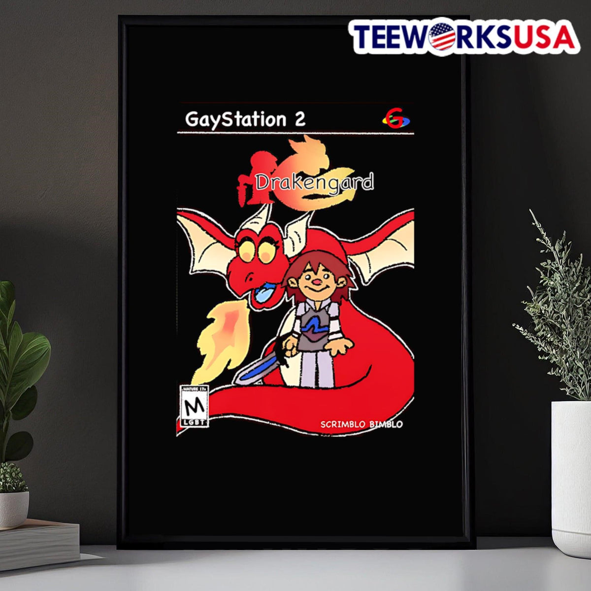GatStation 2 Drakenfart - Adult & Kids T-Shirts, Sweatshirts & Hoodies apparel design preview 5